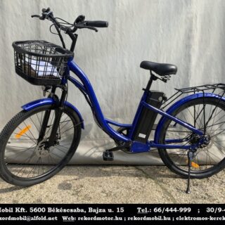 BM-01 Litiumos Pedeleces Elektromos Kerékpár (Kék)