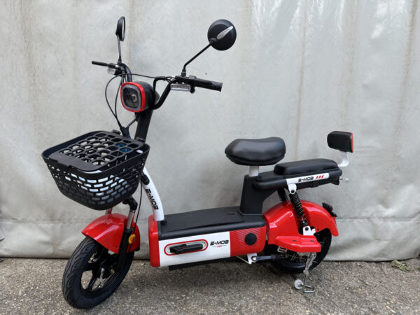 Polymobil E-MOB 38 Elektromos Robogó (Piros-Fehér)