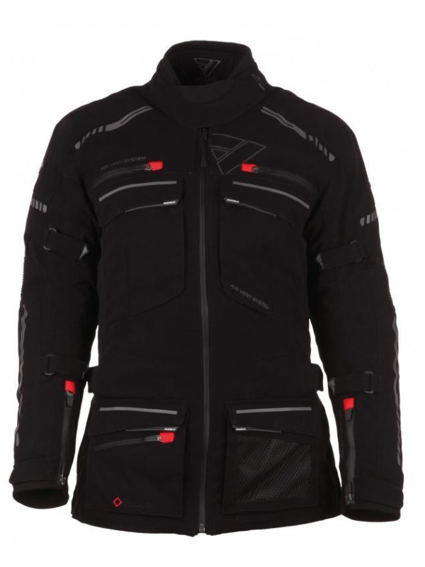 Modeka Tacoma Lady (fekete) motoros női kabát