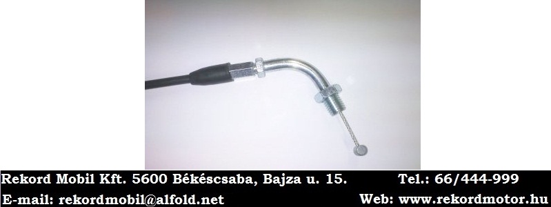 Benzinmotoros Kerékpár Alkatrész: Gázbowden (BFB01 4 üteműhöz)